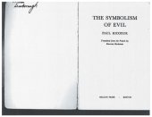 book The Symbolism of Evil