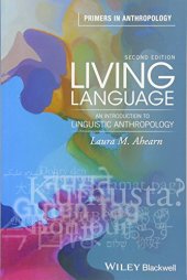 book Living Language: An Introduction to Linguistic Anthropology