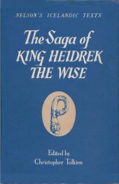 book The Saga of King Heidrek the Wise. Saga Heiðreks konungs ins vitra