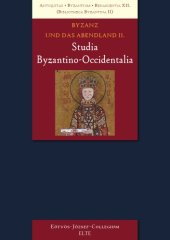 book Byzanz und das Abendland II. Studia Byzantino-Occidentalia