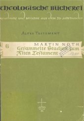 book Gesammelte Studien zum Alten Testament