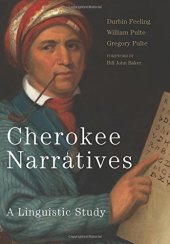 book Cherokee Narratives: A Linguistic Study