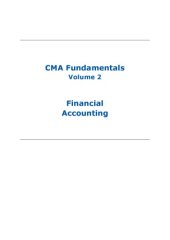 book CMA Fundamentals Financial Accounting