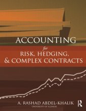 book Accounting for Risk, Hedging and Complex Contracts