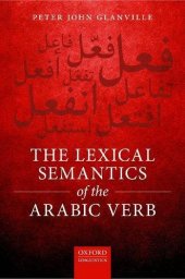 book The Lexical Semantics of the Arabic Verb