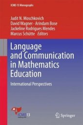 book Language and Communication in Mathematics Education: International Perspectives