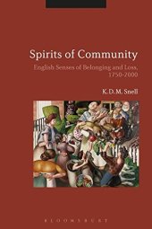 book Spirits of Community: English Senses of Belonging and Loss, 1750-2000