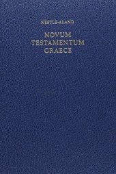 book Novum Testamentum Graece: Nestle-Aland  (28 ed.)