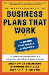 book Business Plans that Work: A Guide for Small Business