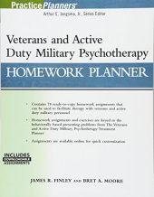 book Veterans and Active Duty Military Psychotherapy Homework Planner, (with Download)