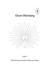 book Eküm Wondang 1