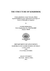 book The structure of Kokborok