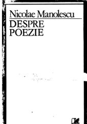 book Despre poezie