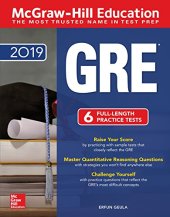 book McGraw-Hill Education GRE 2019