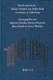 book Noch einmal zu: kleine Schriften von Stefan Radt zu seinem 75. Geburtstag