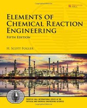 book Elements of Chemical Reaction Engineering (5th Edition)