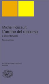 book L’ordine del discorso e altri interventi