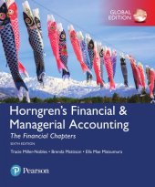 book Horngren’s Financial & Managerial Accounting, The Financial Chapters