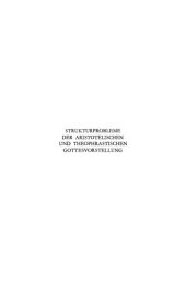 book Strukturprobleme der aristotelischen und theophrastischen Gottesvorstellung