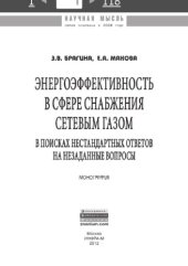 book Энергоэффективность в сфере снабжения сетевым газом: в поисках нестандартных ответов на незаданные вопросы : монография