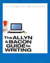 book The Allyn & Bacon Guide to Writing