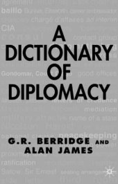 book Dictionary of diplomacy