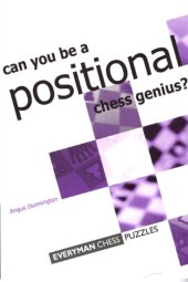 book Can You Be a Positional Chess Genius