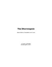 book Buddhism Gautama Buddha - The Dhammapada