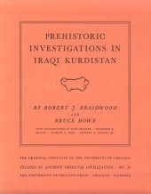 book Prehistoric Investigations in Iraqi Kurdistan 