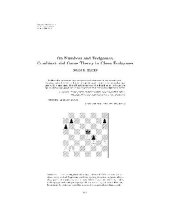 book Combinatorial game Theory in Chess Endgames