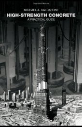 book High Strength Concrete - A Practical Guide