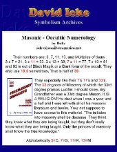 book Masonic Occult Numerology