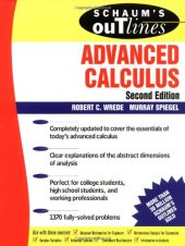 book Schaum's Outline of Theory and Problems of Advanced Calculus