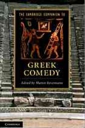 book The Cambridge companion to Greek comedy