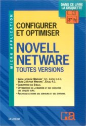 book Configurer et optimiser Novell Netware