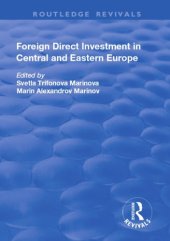 book Foreign direct investment in Central and Eastern Europe