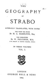 book The geography of Strabo