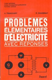 book Problèmes élémentaires d’électricité, avec réponses