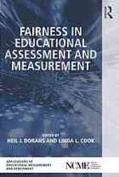 book Fairness in educational assessment and measurement