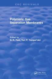 book Polymeric gas separation membranes