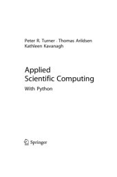 book Applied Scientific Computing with Python