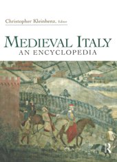 book Medieval Italy: An Encyclopedia