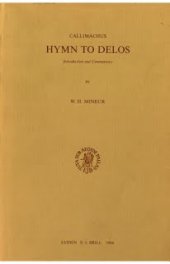 book Callimachus, Hymn to Delos: Introduction and Commentary