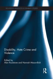 book Disability, Hate Crime and Violence