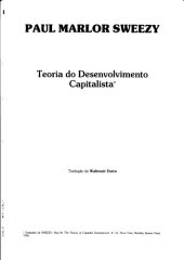 book Teoria do Desenvolvimento Capitalista