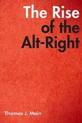 book The rise of the Alt-Right