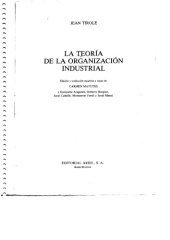 book La teoría de la organización industrial