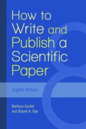 book How to Write and Publish a Scientific Paper