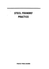 book Steel foundry practice