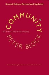 book Community: The Structure of Belonging